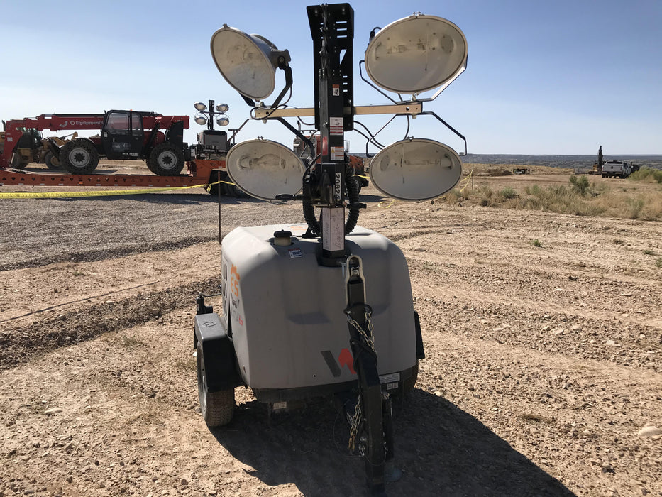 2018 Wacker Neuson LTV6L-MH Wacker Neuson LTV6L Mobile Light Tower w/Fuel Level Sensor Installed