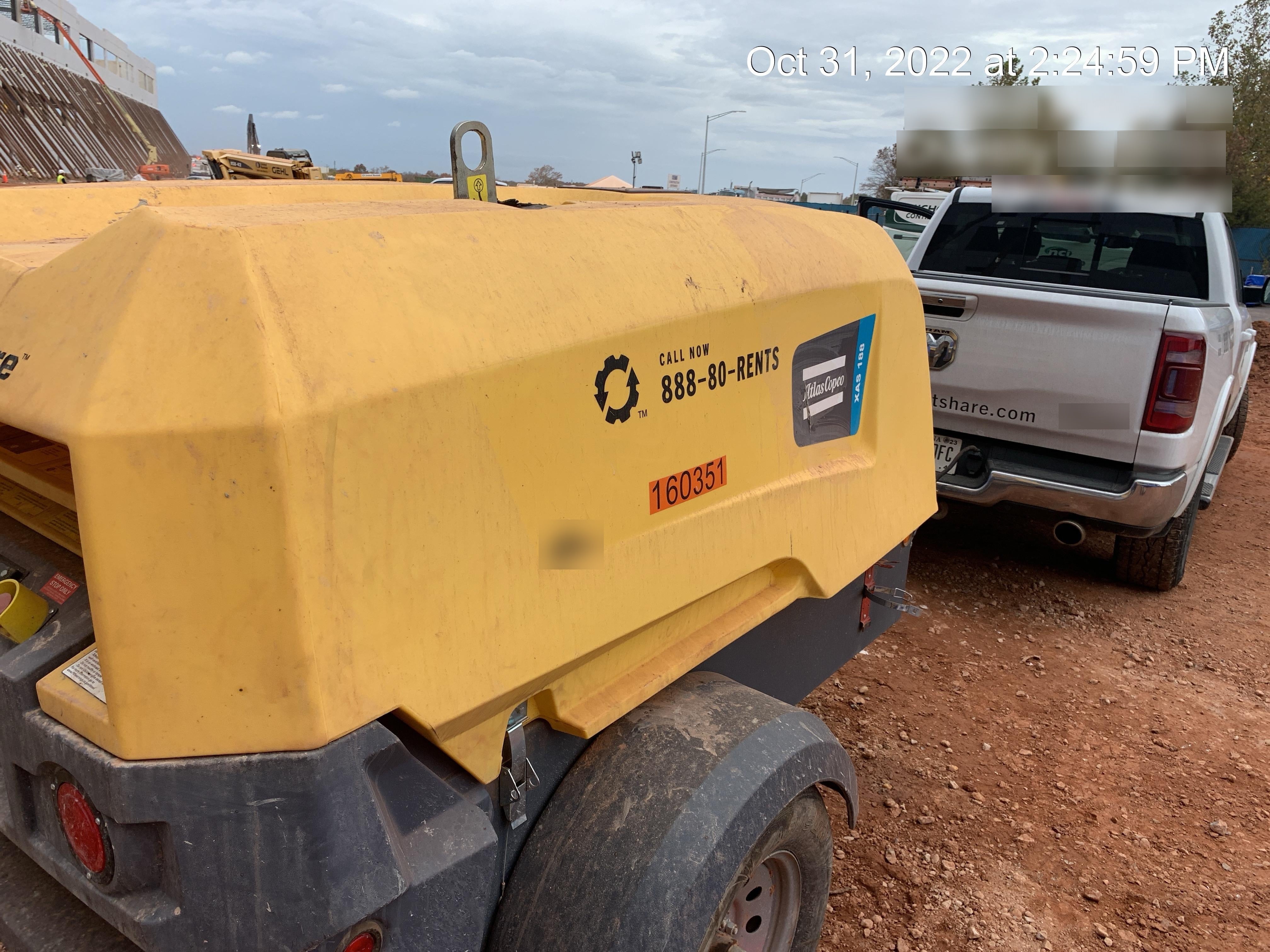 2021 ATLAS COPCO XAS188 CWK