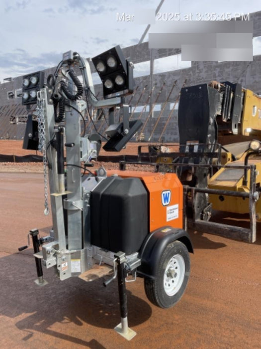 2024 Wanco WLTT-4MM4K Diesel, Deep Sea Controller, Shore Power Plug, Auto Start, (4) 350W LED Floodlights, 4kW Generator, 60 Gal Fuel Tank, 2" Ball, T3