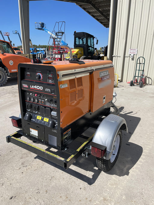 2022 Lincoln Electric LE400 Kubota V1505, Trlr, Cable Rack, Light Kit, ES Decals, T3