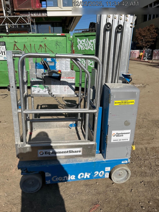 2019 GENIE GR-20