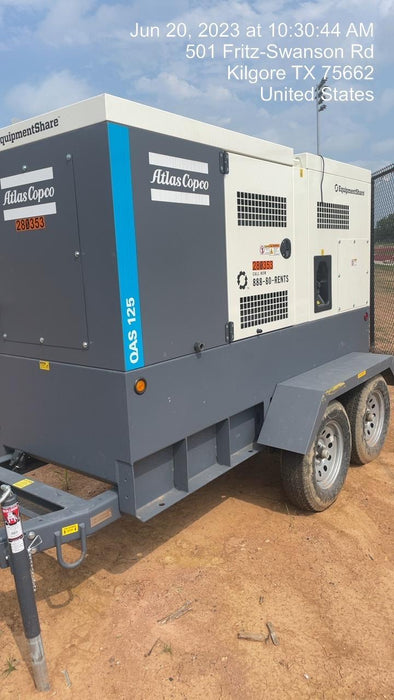 2022 ATLAS COPCO QAS 125