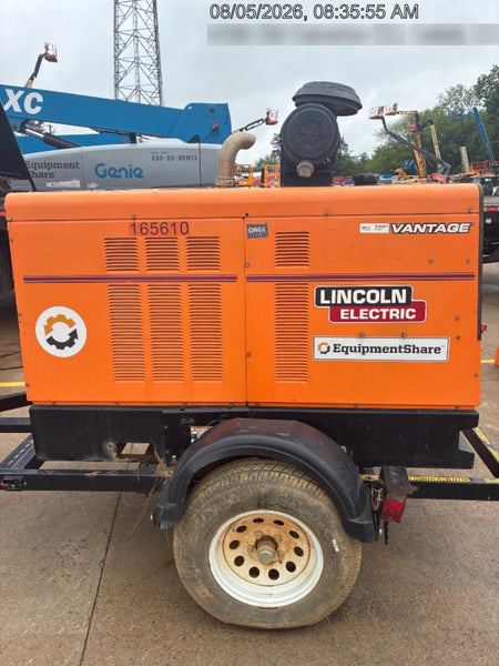 2021 Lincoln Electric Vantage 549X Ready Pak 3, ORANGE (includes trailer, cable rack, fender light kit)