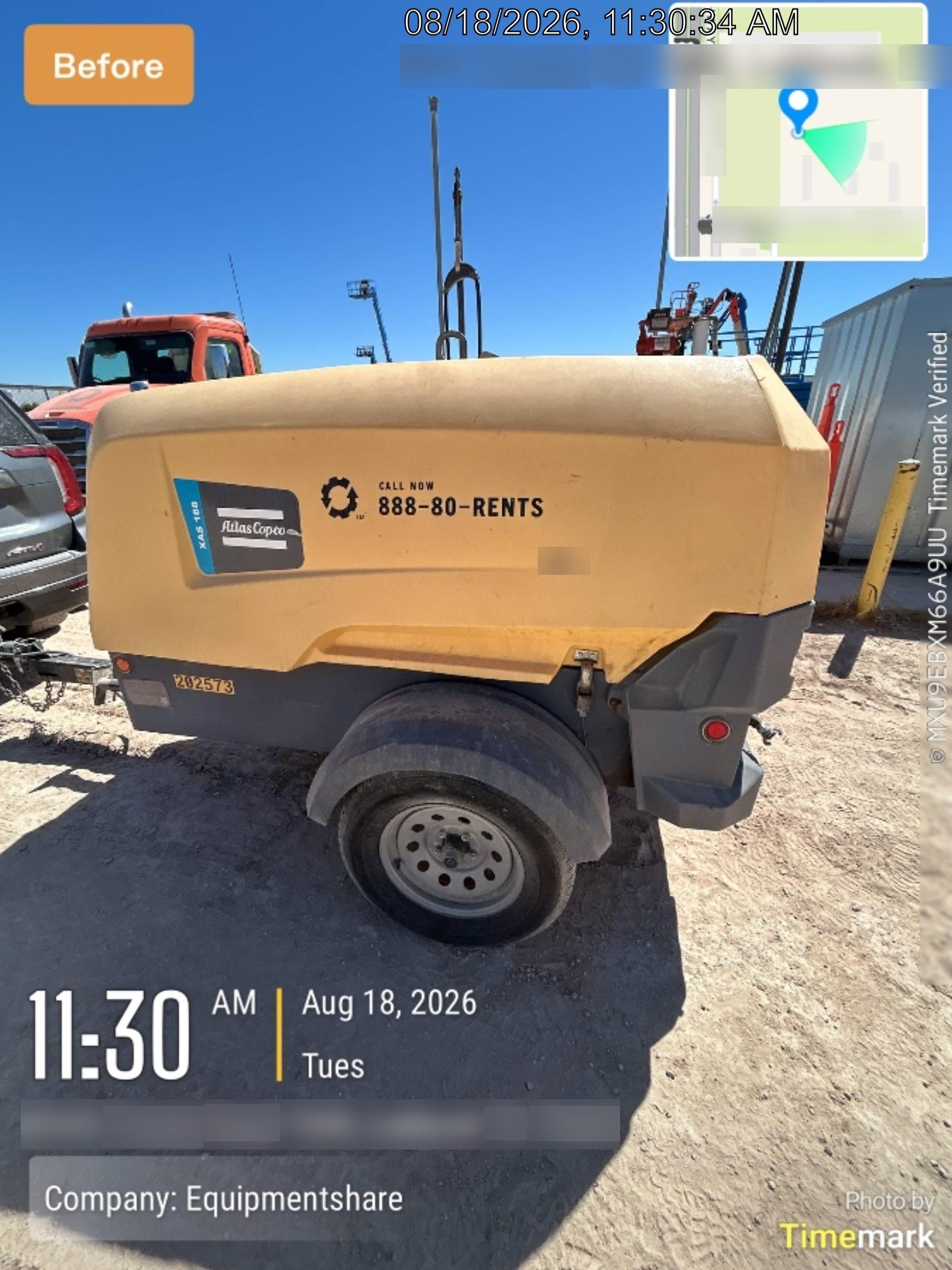 2022 ATLAS COPCO XAS188 CWK