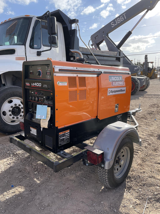 2022 Lincoln Electric LE400 Kubota V1505, Trlr, Cable Rack, Light Kit, ES Decals, T3