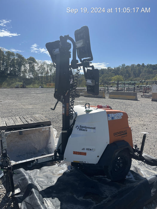 2023 Generac MLT2 Diesel, Flex Switch 120V Input, Powerzone Controller, (4) 320W LED Lights, 4kW Generator, 39.9 Gal Fuel Tank, 2" Ball, T3