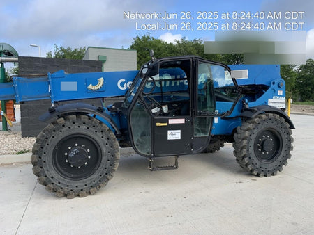 2018 Genie GTH-844 Genie GTH-844 w/Enclosed Cab w/HVAC, Work Lights, Solid Tires, Beacon, 60" Carriage and Forks