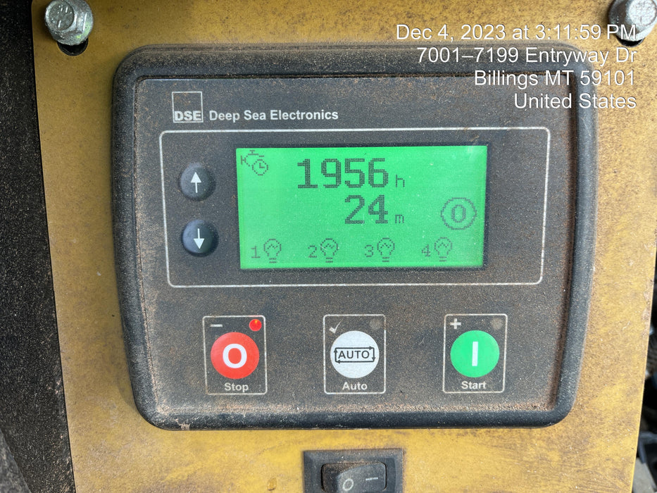 2022 Allmand NLV3GR (4) LED Light Fixture 350W, 23' Vertical Mast, 3kW Prime, Towable, ES Decals, T3