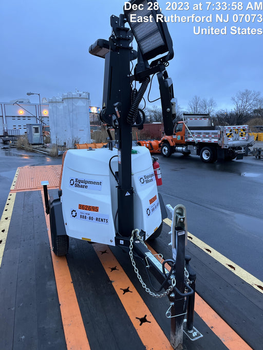 2023 Generac MLT2 Diesel, Flex Switch 120V Input, Powerzone Controller, 
(4) 320W LED Lights, 4kW Generator, 39.9 Gal Fuel Tank, 2" Ball, T3