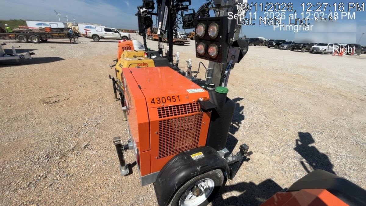 2024 Wanco WLTT-4MM4K Diesel, Deep Sea Controller, Shore Power Plug, Auto Start, (4) 350W LED Floodlights, 4kW Generator, 60 Gal Fuel Tank, 2" Ball, T3