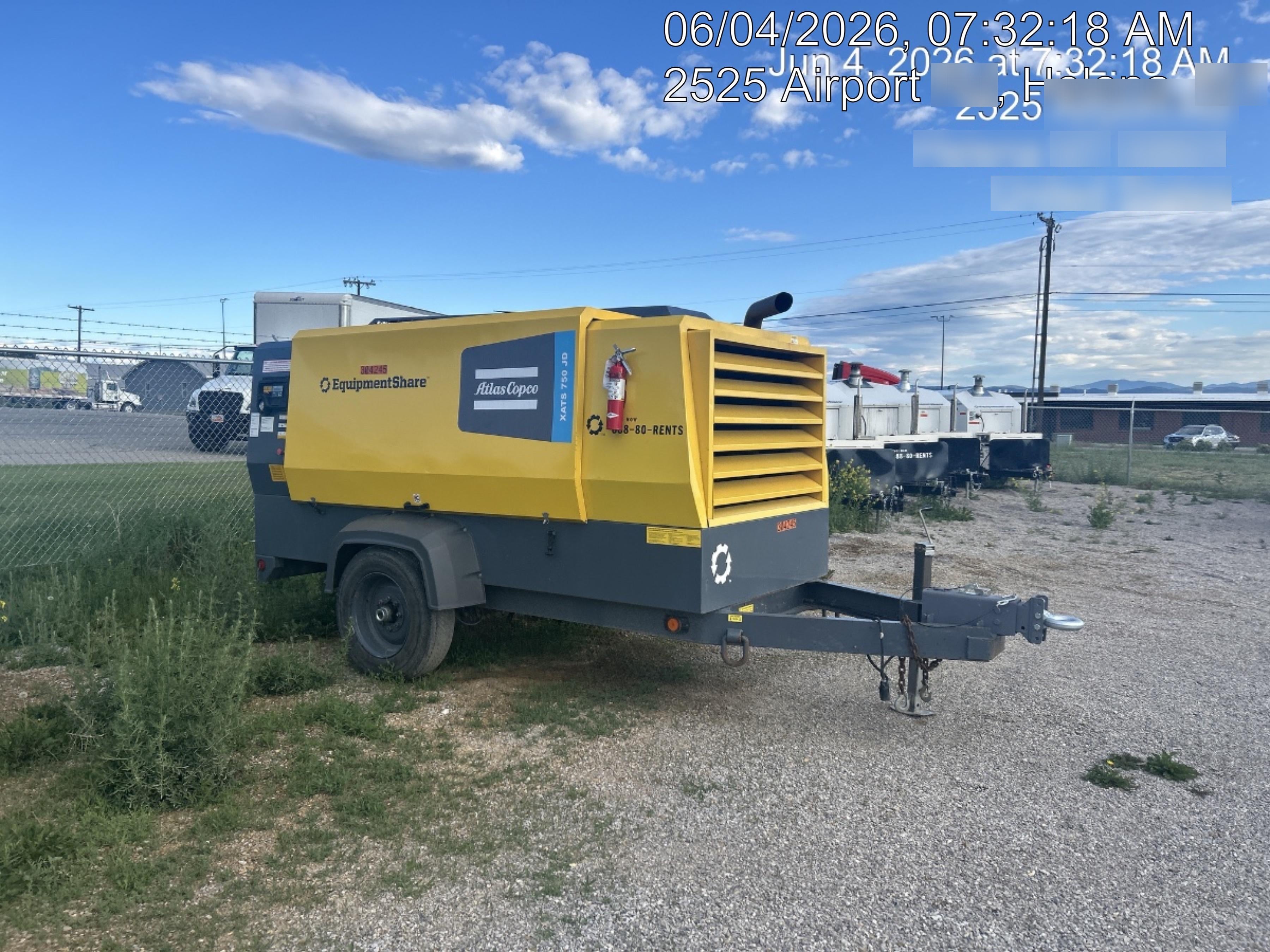 2022 ATLAS COPCO XATS750 IT4 Reman