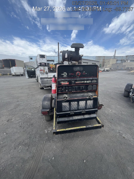 2021 Lincoln Electric Vantage 549X Ready Pak 3, ORANGE (includes trailer, cable rack, fender light kit)