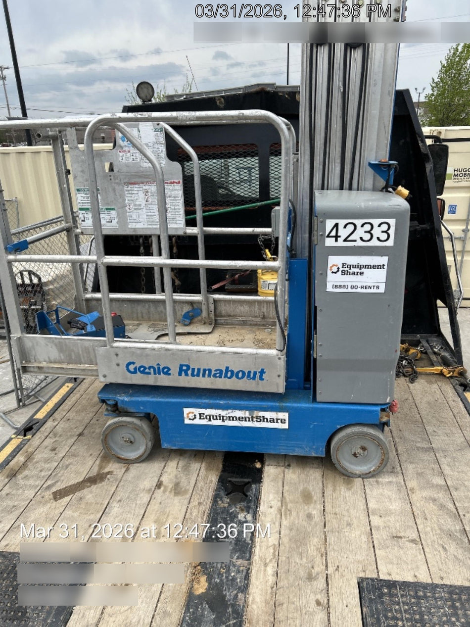 2017 GENIE GR-20