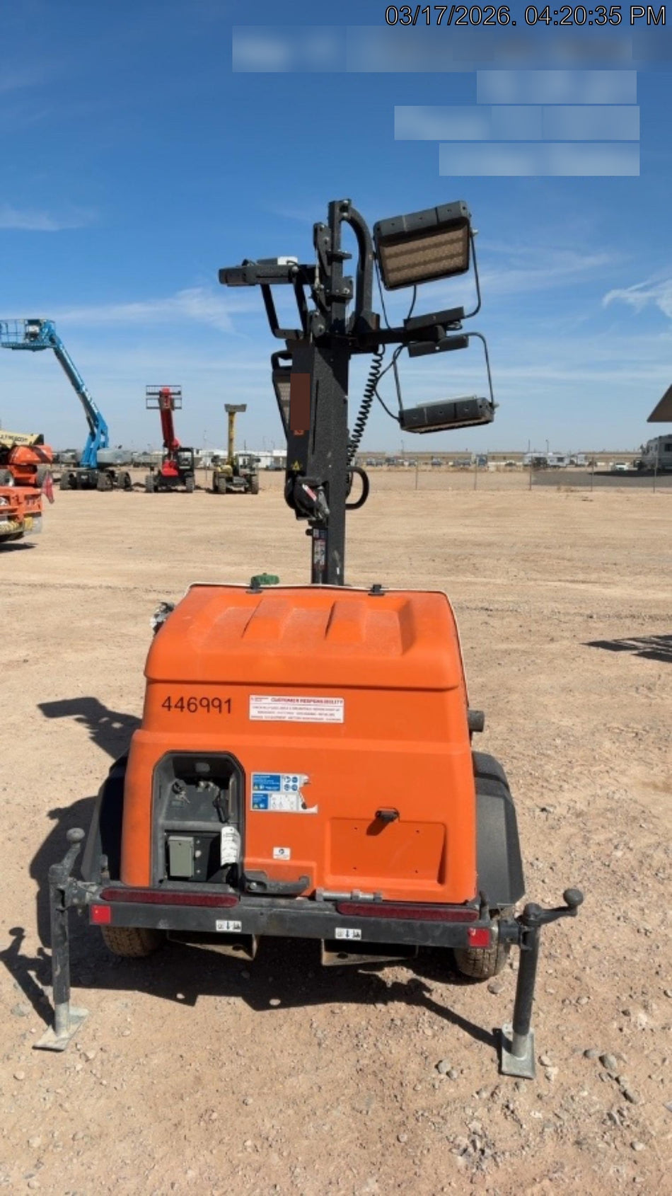 2024 Generac MLTS-4 2.4kW, Mitsu Eng, Analog, LED, Diesel.