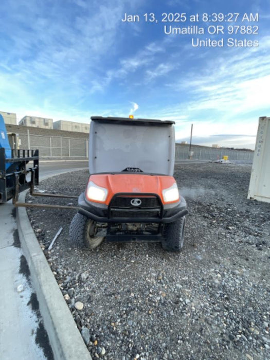 Kubota RTV-X1140W-H Plastic Canopy, Windshield Acrylic Clear, LED Strobe Light, Wire Harness Kit, Back up Alarm