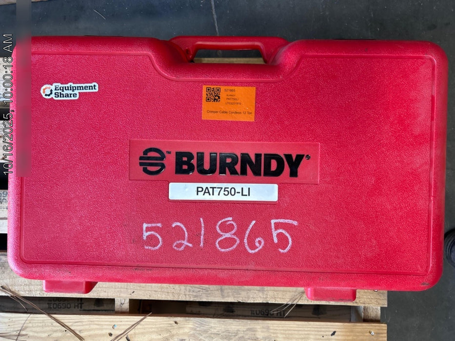 2025 BURNDY PAT750LI