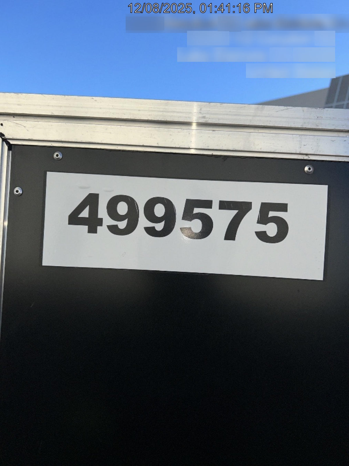 2025 K AND K MB9757