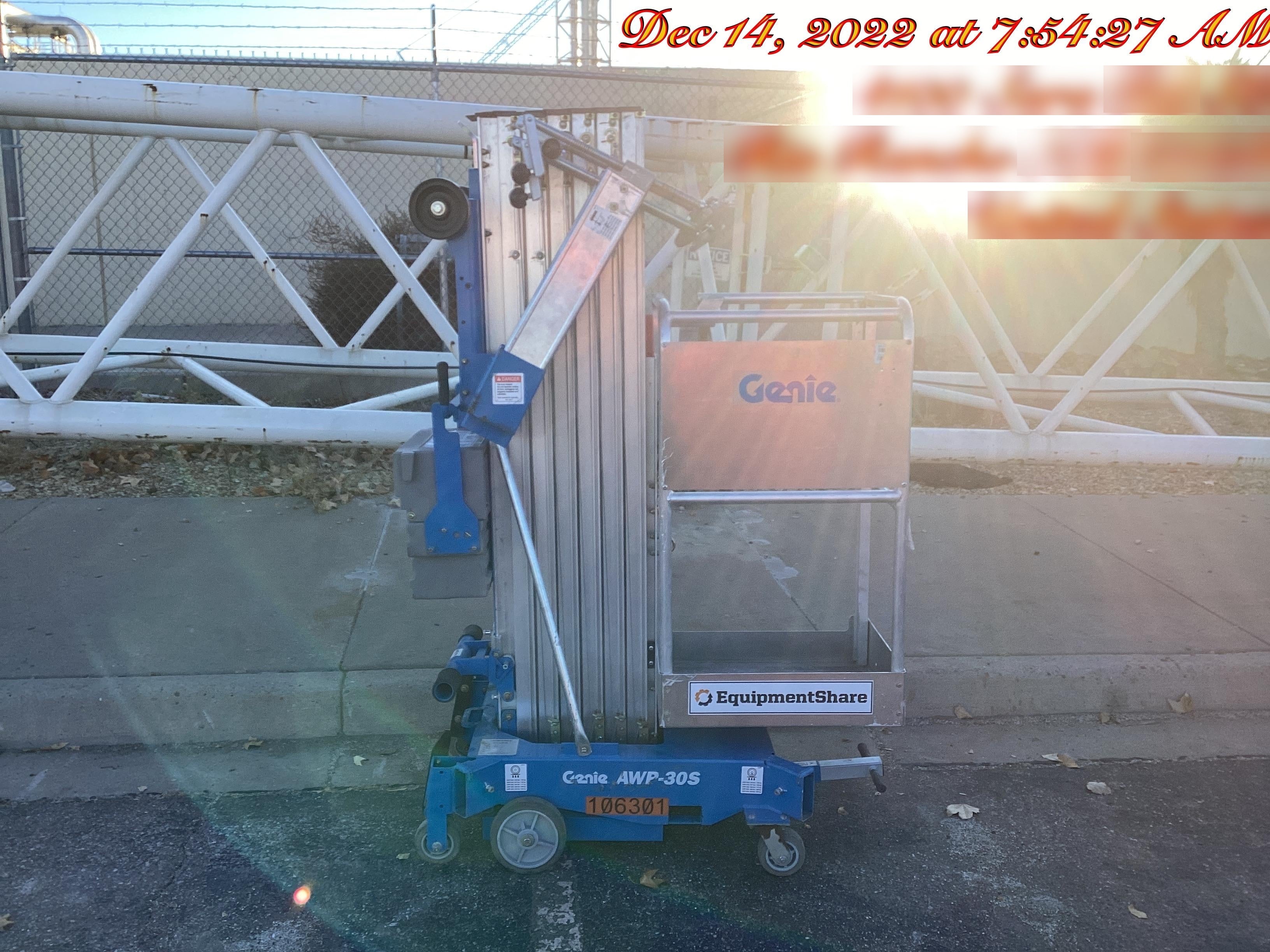 2020 GENIE AWP-30S