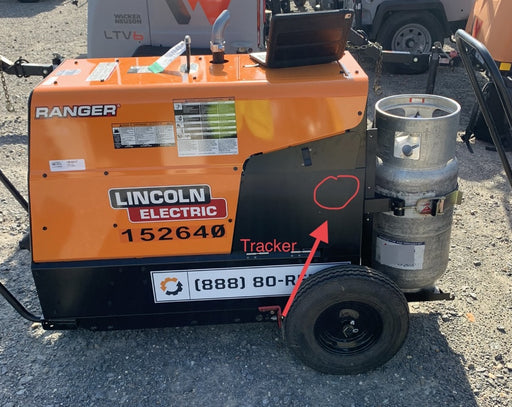 2021 Lincoln Electric Ranger 305 LPG LPG One-Pak (includes undercarriage, tank holder & tank strap) ORANGE
