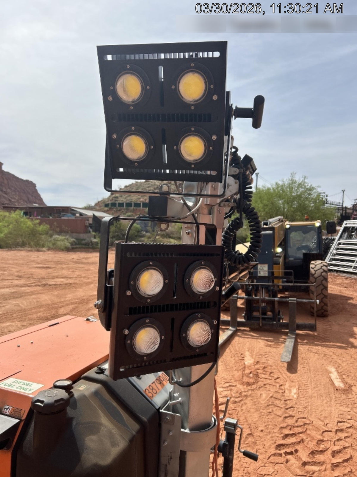 2024 Wanco WLTT-4MM4K Diesel, Deep Sea Controller, Shore Power Plug, Auto Start, (4) 350W LED Floodlights, 4kW Generator, 60 Gal Fuel Tank, 2" Ball, T3