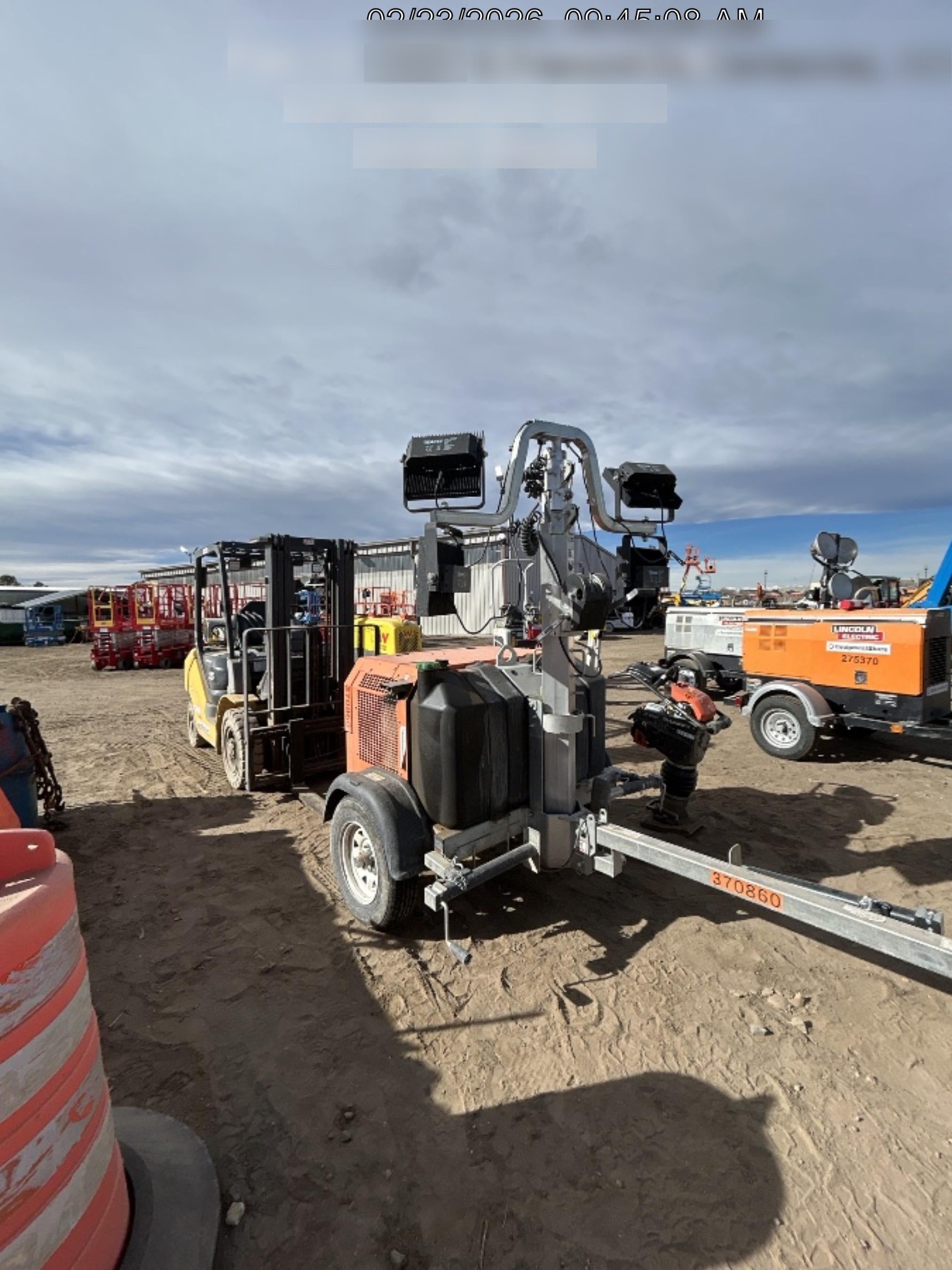 2023 Wanco WLTT-4MM4K Diesel, Deep Sea Controller, Shore Power Plug, Auto Start, (4) 350W LED Floodlights, 4kW Generator, 60 Gal Fuel Tank, 2" Ball, T3