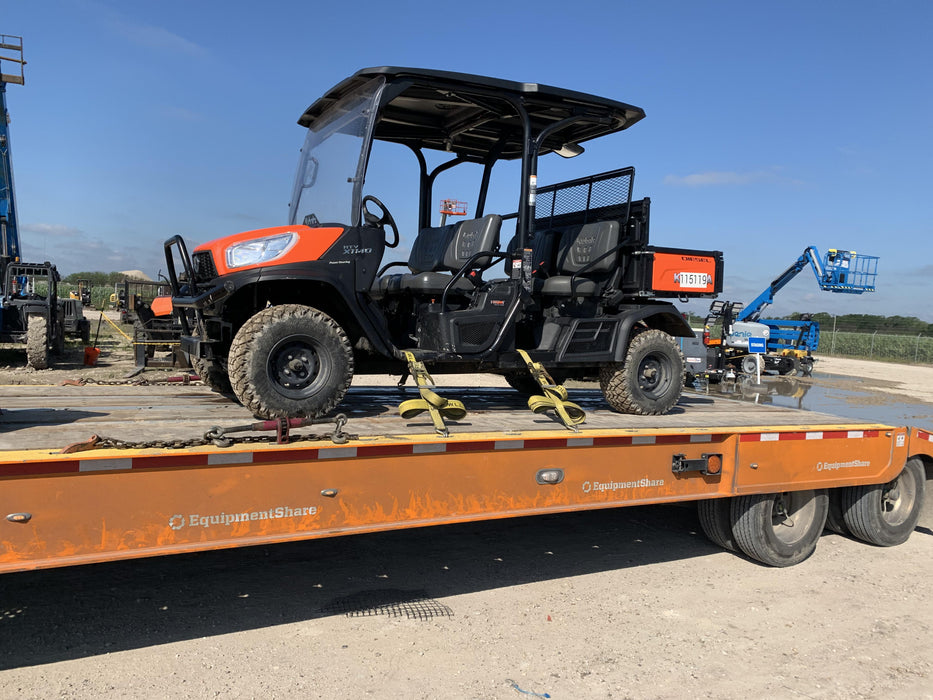 2020 Kubota RTV-X1140W-H Canopy, 4-Seater, Diesel, Windshield Acrylic Clear, Strobe Light, Backup Alarm