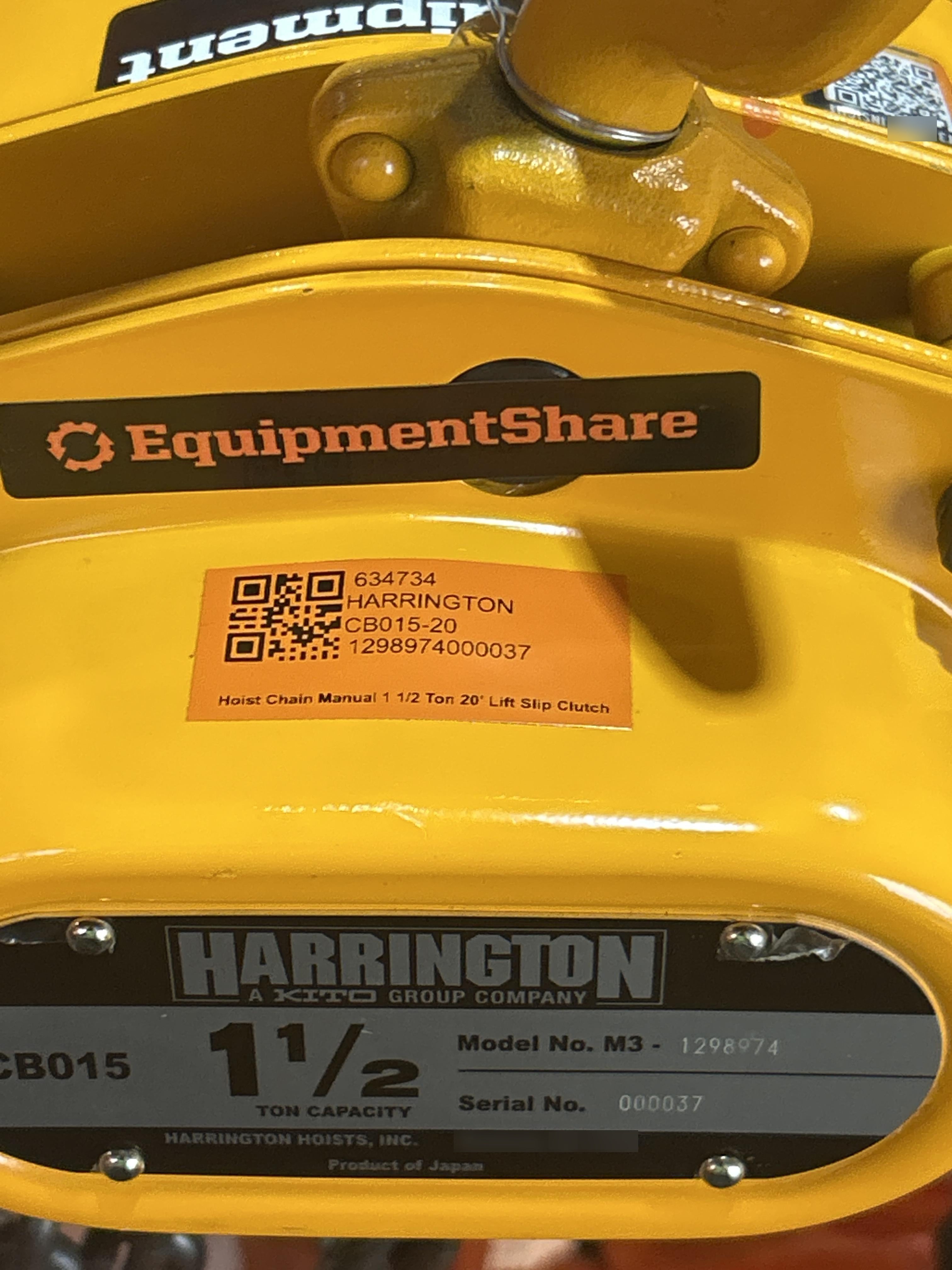 2026 HARRINGTON CB015-20
