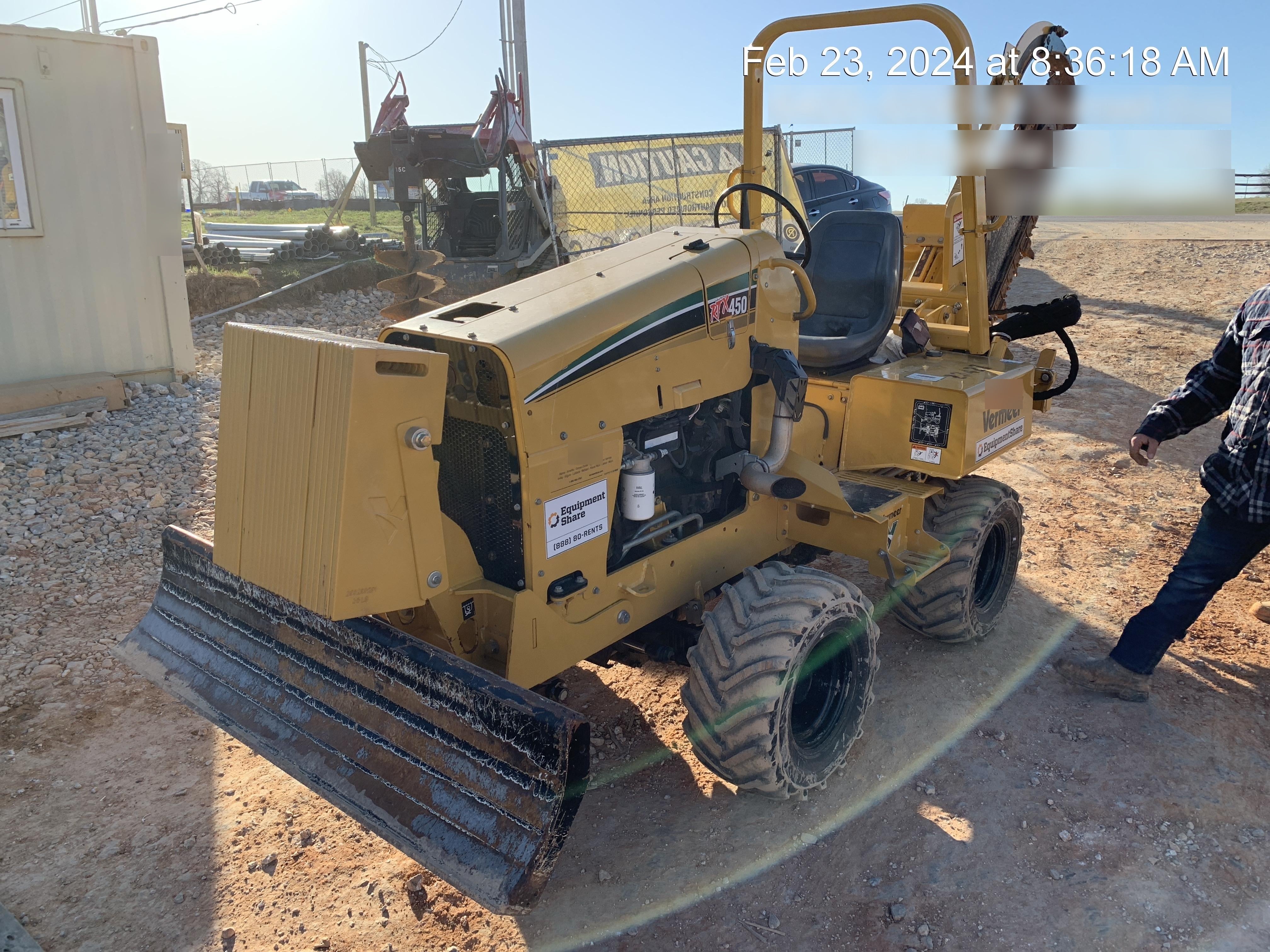 2019 VERMEER RTX450