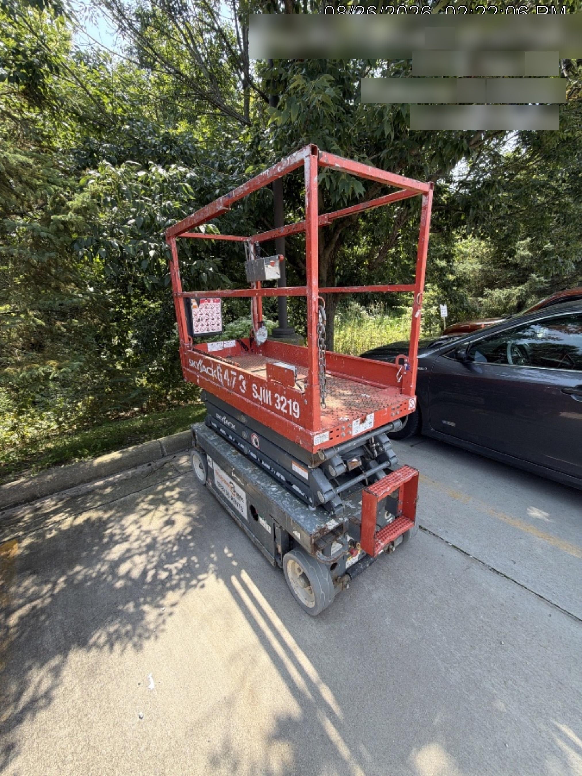 2017 Skyjack SJIII-3219 Skyjack SJ3219, Extended Warranty 5yr/5k hr