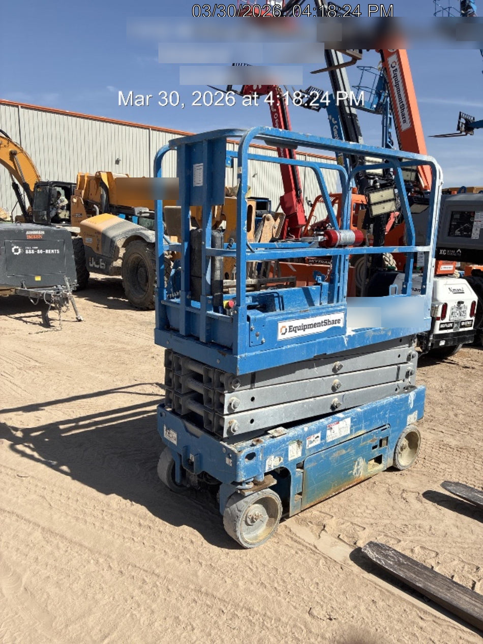2018 Genie GS-1930 Genie GS-1930 Scissor Lift w/Standard Options