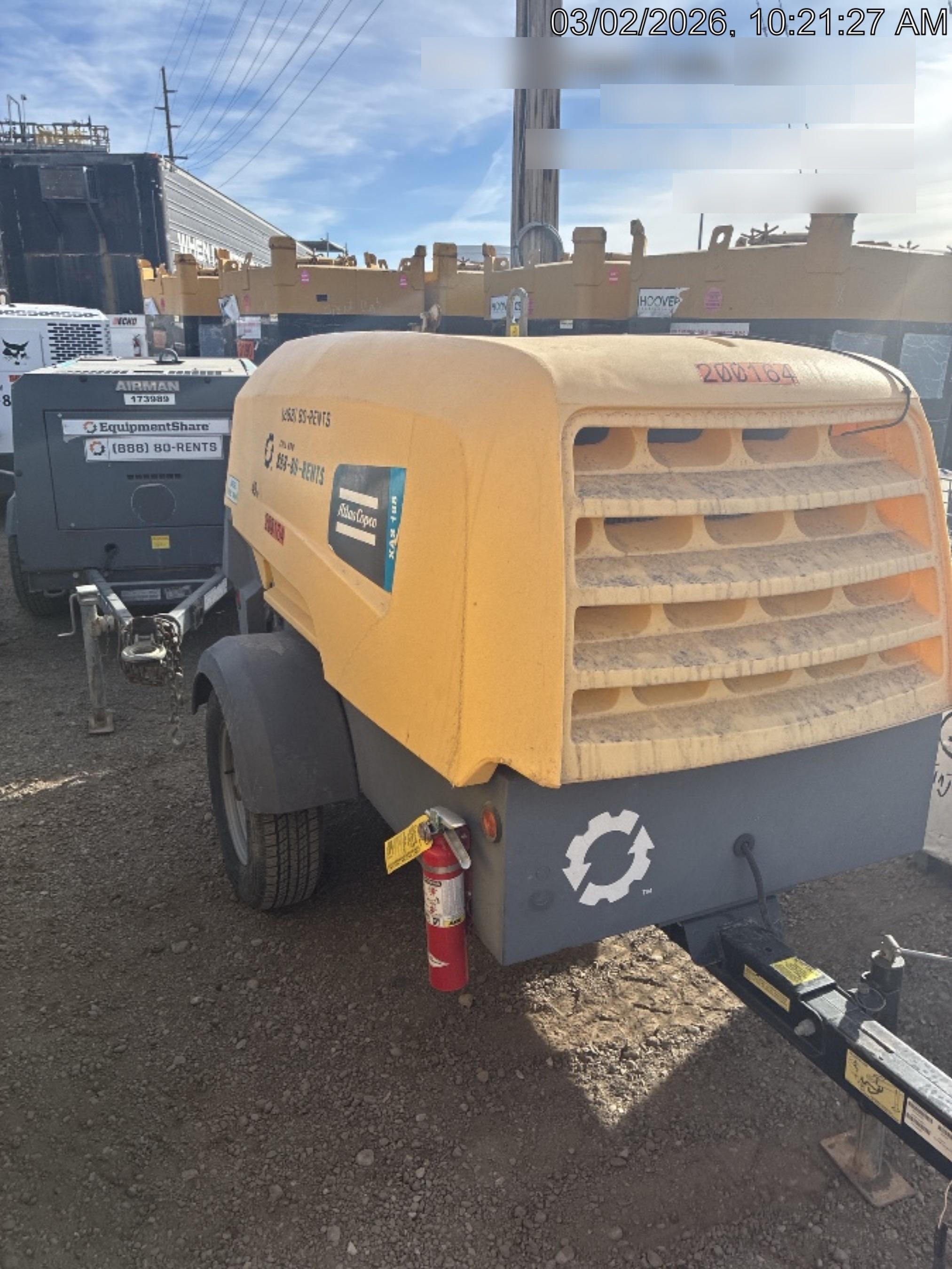 2022 ATLAS COPCO XAS188 CWK