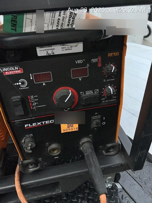 2025 LINCOLN ELECTRIC FLEXTEC 350X