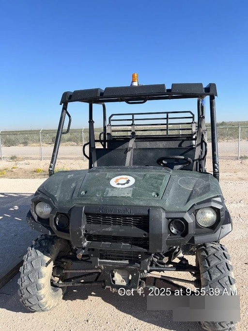 Kawasaki Mule PRO-DXT Standard Options, Backup Alarm, Beacon, Plastic Hard Top, Poly Windshield, Horn Kit