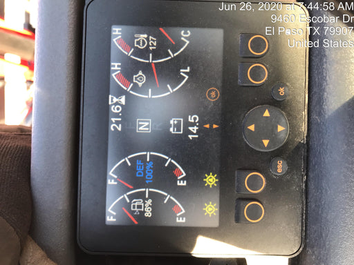 2020 Manitou MTA12055SER3 Canopy, Solid Tires, Amber Strobe, Lift Hook w/66" Carriage, 60" Forks