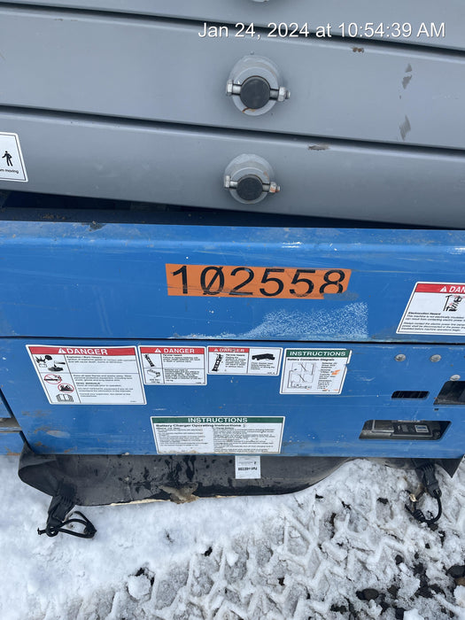 2020 Genie GS-1930 Solid Non Marking Tires, Beacon, Folding rails with half height swing gate, 800W Inverter