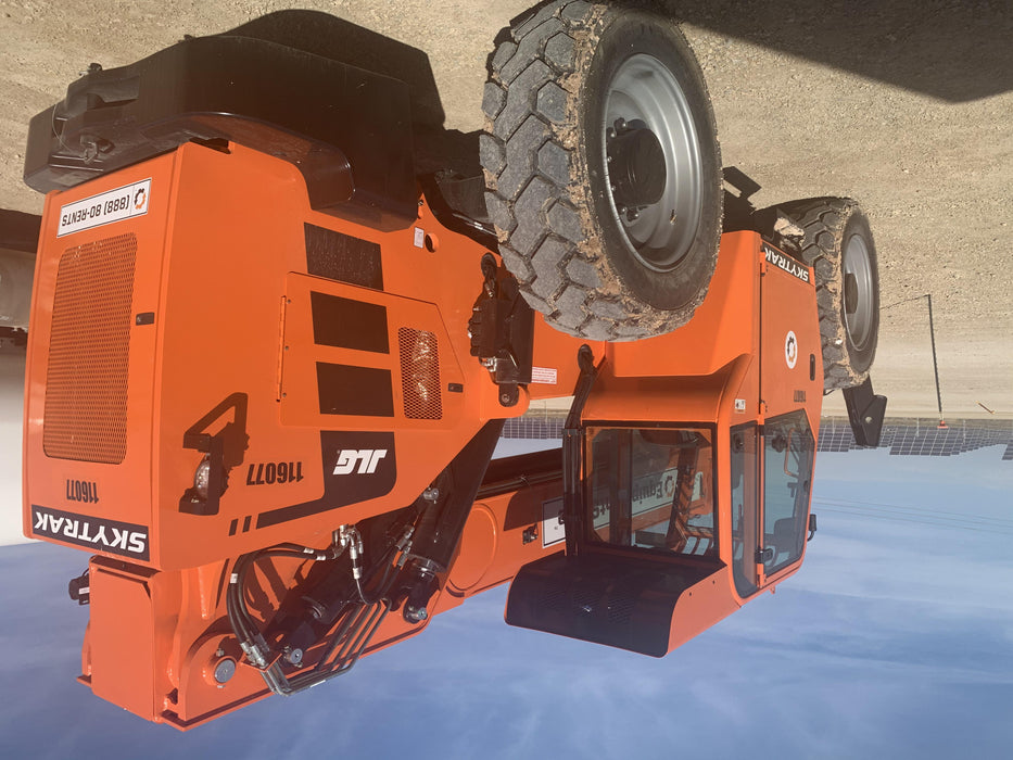 2020 Skytrak 12054 74Hp, Cab/Heat/Air, FF Tires, Work Lights, Beacon, Aux Hydraulics, Back up Alarm, Lifting Eye, ES Decals