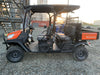Kubota RTV-X1140W-H Plastic Canopy, Windshield Acrylic Clear, LED Strobe Light, Wire Harness Kit, Back up Alarm