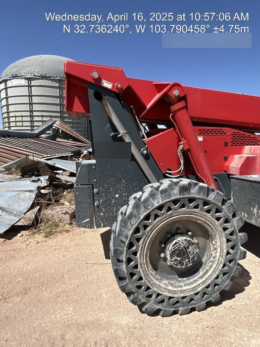 2019 Manitou MTA8044 MTA 8044 - 74 HP T4, Canopy, Worklights/Strobe, Beacon, 66" Carriage, 48" Forks, Solid Tires, Lift Hook, Aux Hydraulics