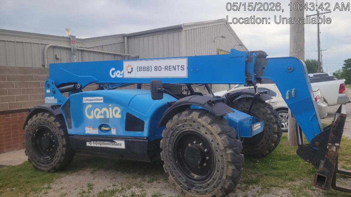 2019 Genie GTH-844 GTH-844 w/Open ROPS, FF Tires, beacon/work lights, 60" carriage/forks