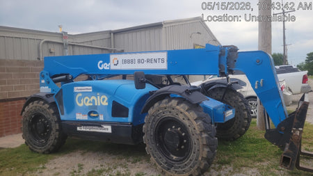 2019 Genie GTH-844 GTH-844 w/Open ROPS, FF Tires, beacon/work lights, 60" carriage/forks