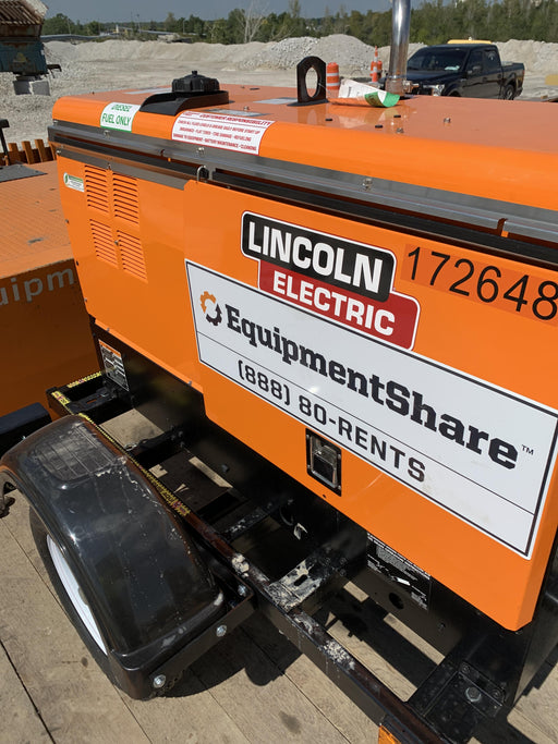 2021 Lincoln Electric Vantage 322 Vantage 322 Ready Pak 3 w/ Decals, ORANGE (includes trailer, cable rack, fender light kit) NO Telematics