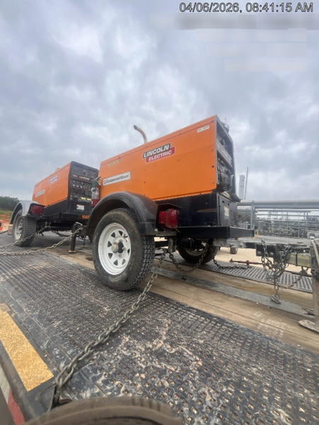 2022 Lincoln Electric LE400 Kubota V1505, Trlr, Cable Rack, Light Kit, ES Decals, T3