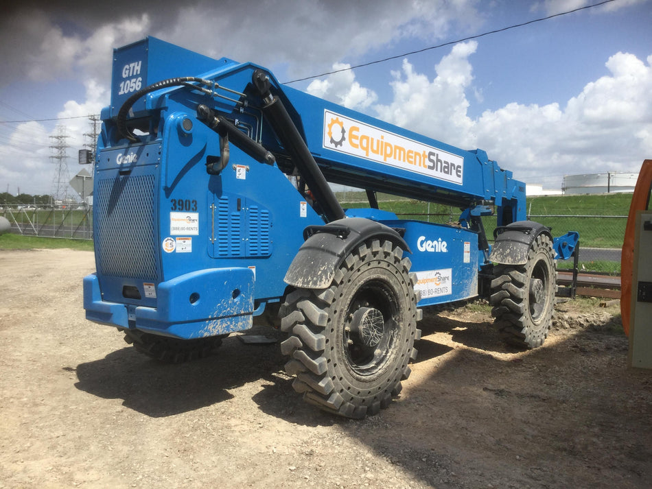 2017 Genie GTH-1056 Genie GTH1056, Solid Tires, 60" carriage, Light Kit, Open ROPS