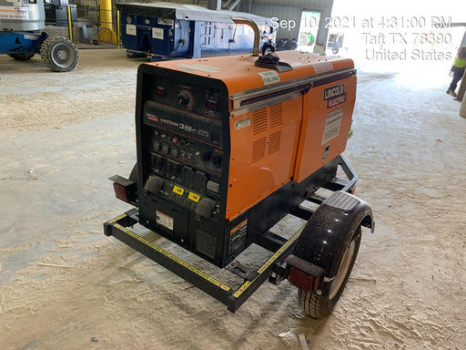 2021 Lincoln Electric Vantage 322 Vantage 322 Ready Pak 3 w/ Decals, ORANGE (includes trailer, cable rack, fender light kit) NO Telematics