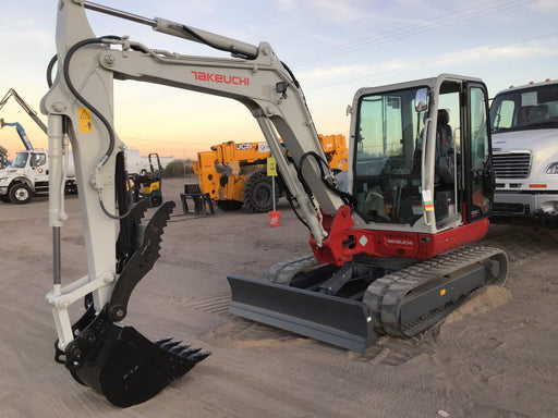 2020 Takeuchi TB250-2C Cab/Heat/Air, Rubber Tracks, Manual TAG QC