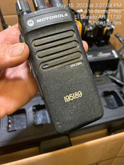 2021 MOTOROLA XPR3300E