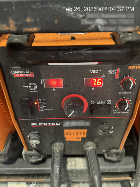 2025 LINCOLN ELECTRIC FLEXTEC 350X