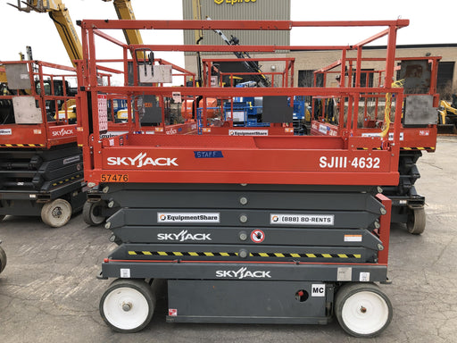 2018 Skyjack SJIII-4632 Standard Rental Specs