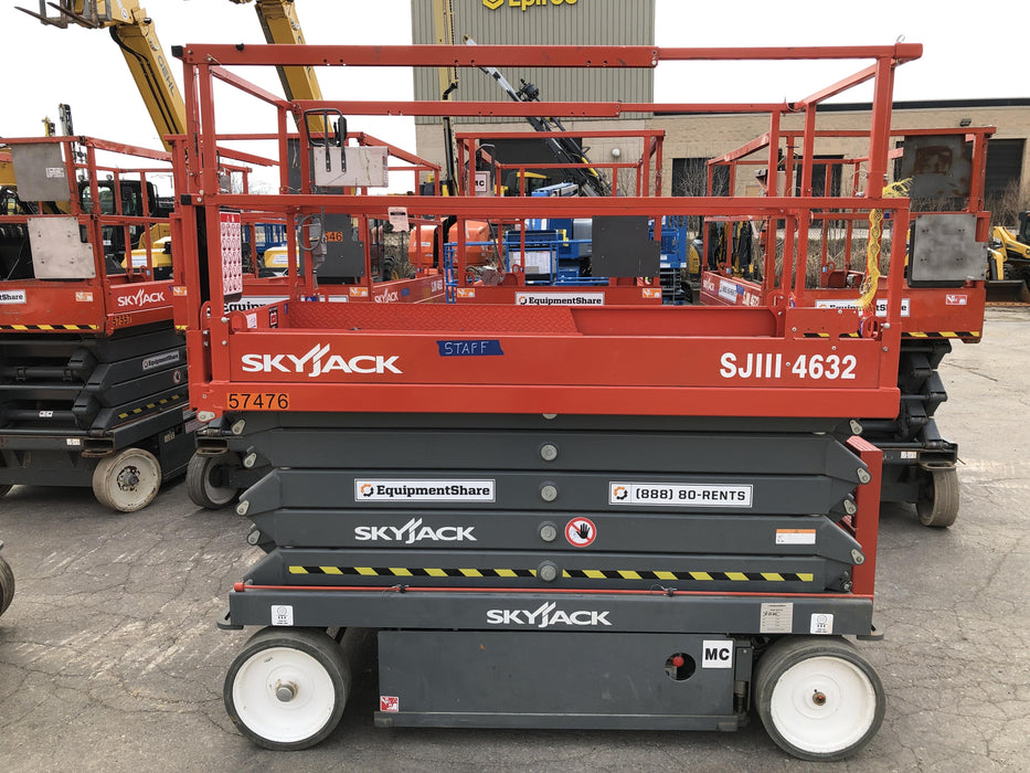 2018 Skyjack SJIII-4632 Standard Rental Specs