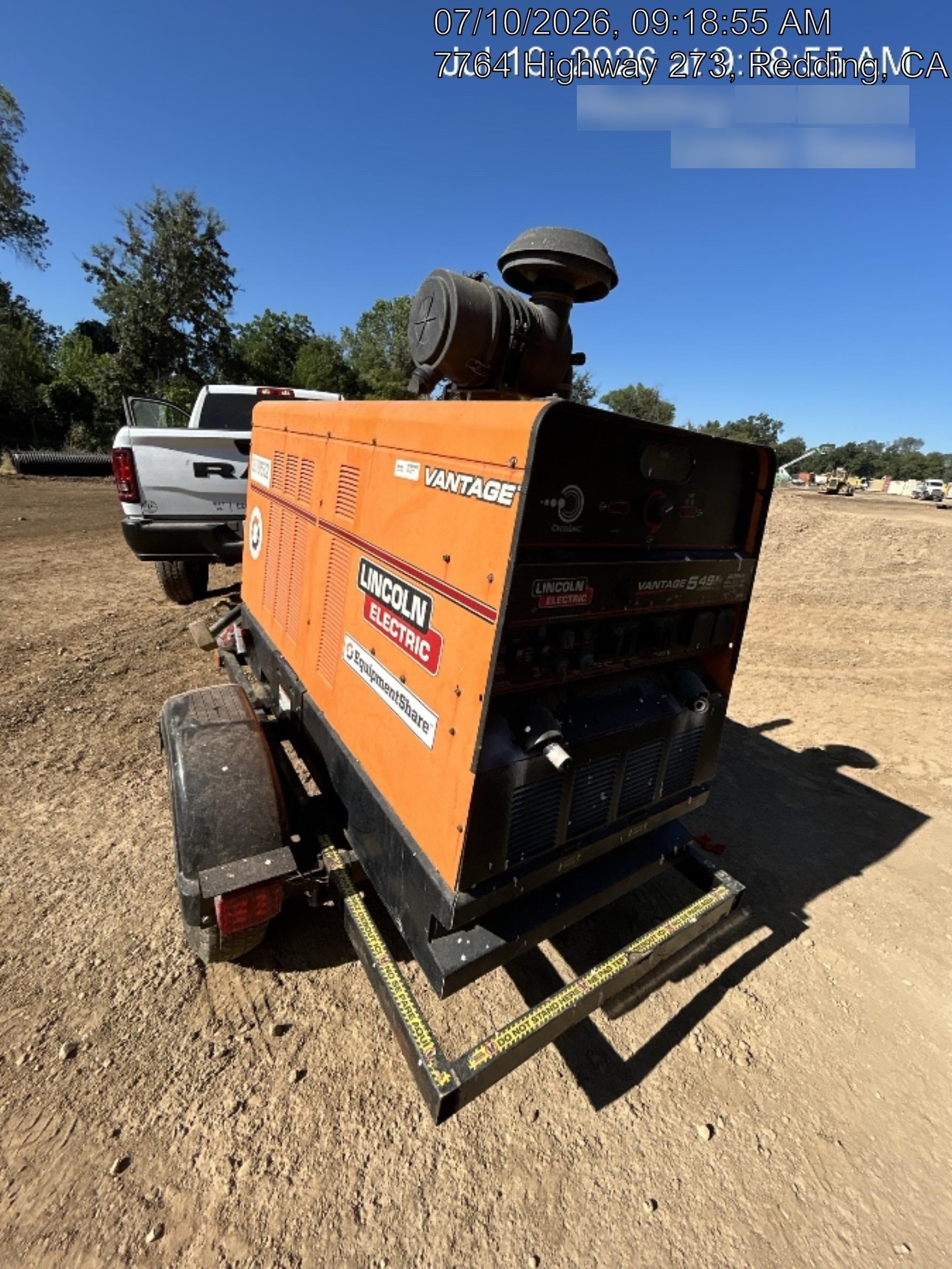 2022 Lincoln Electric Vantage 549X VANTAGE 549X READY-PAK 3